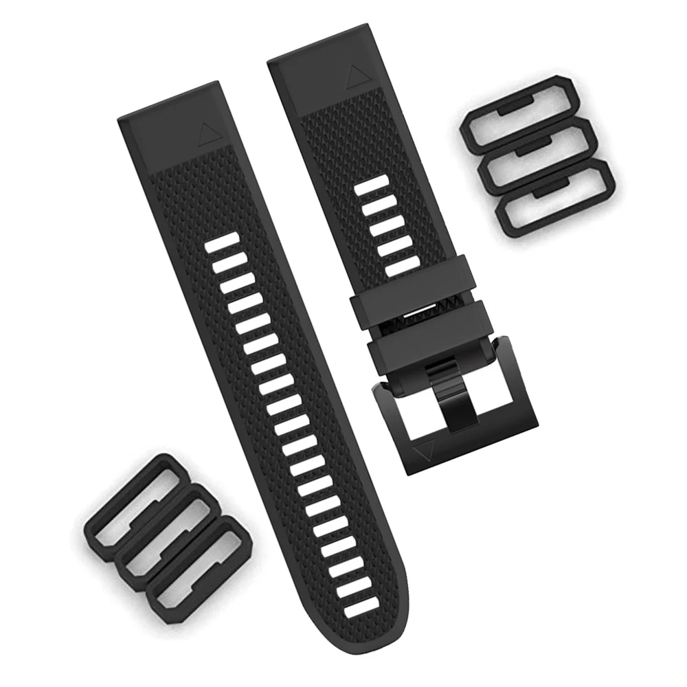Silicone Band Replacement - Per Garmin Forerunner 945/935/955/965 Fenix 5/6/7