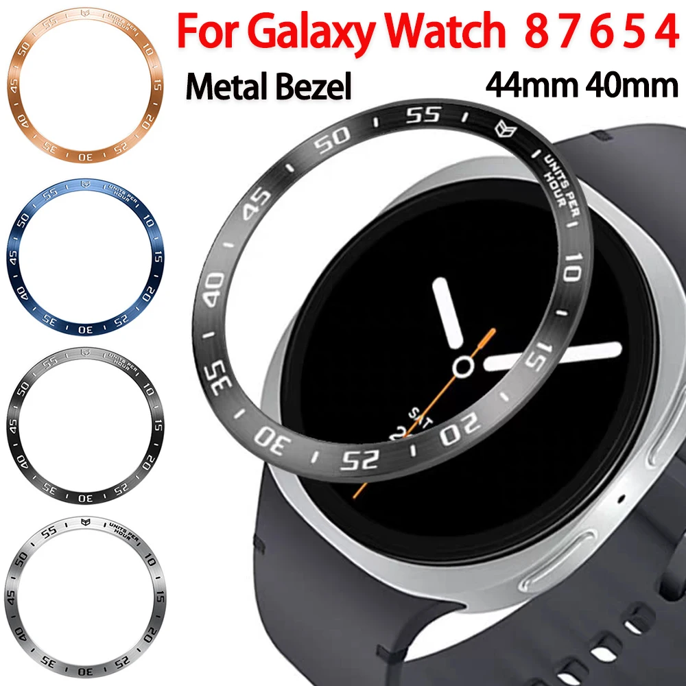Accessories For Galaxy Watch 5 - Anello con castone in metallo per
