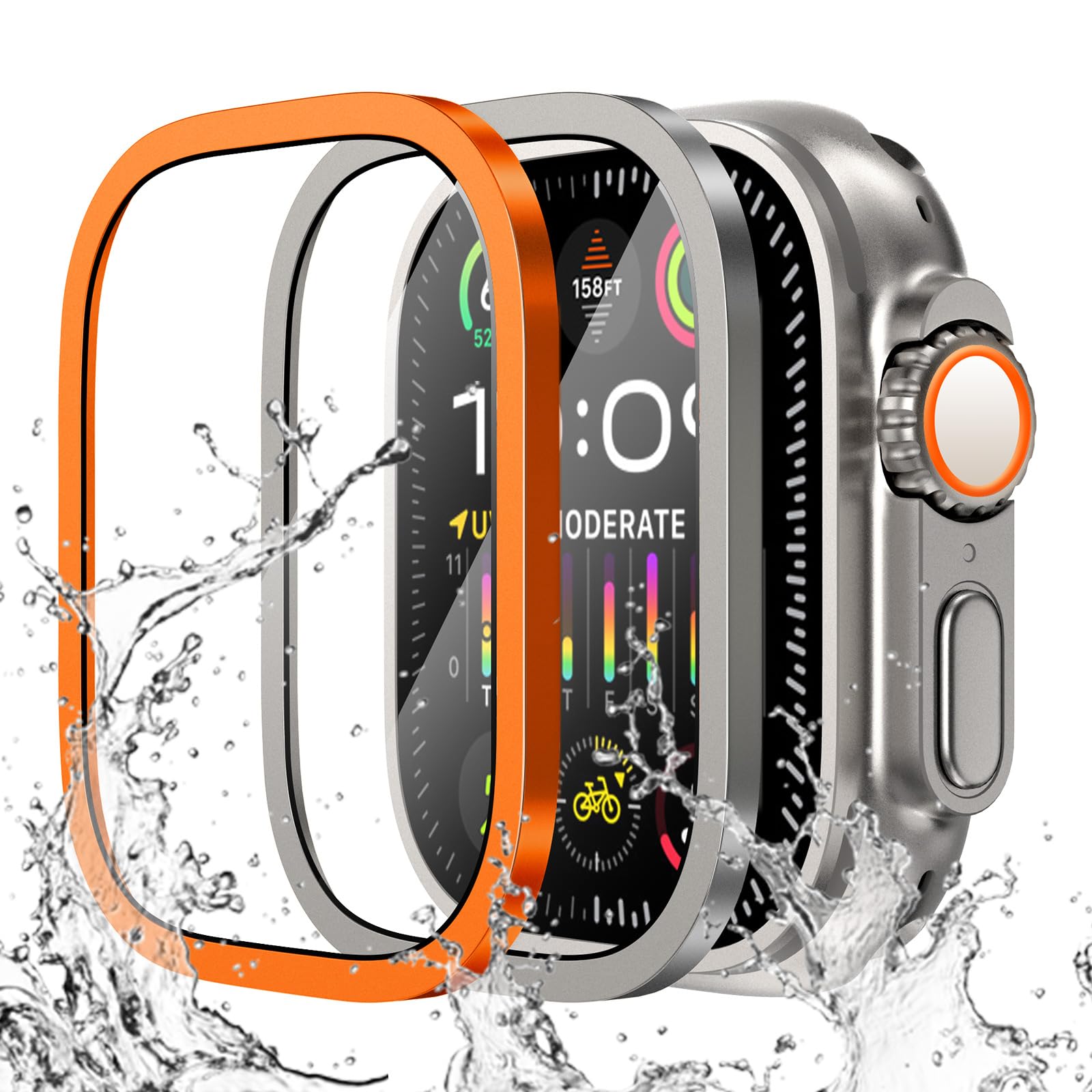 Apple Smartwatch Accessories - Vetro temperato per Apple Watch Ultra