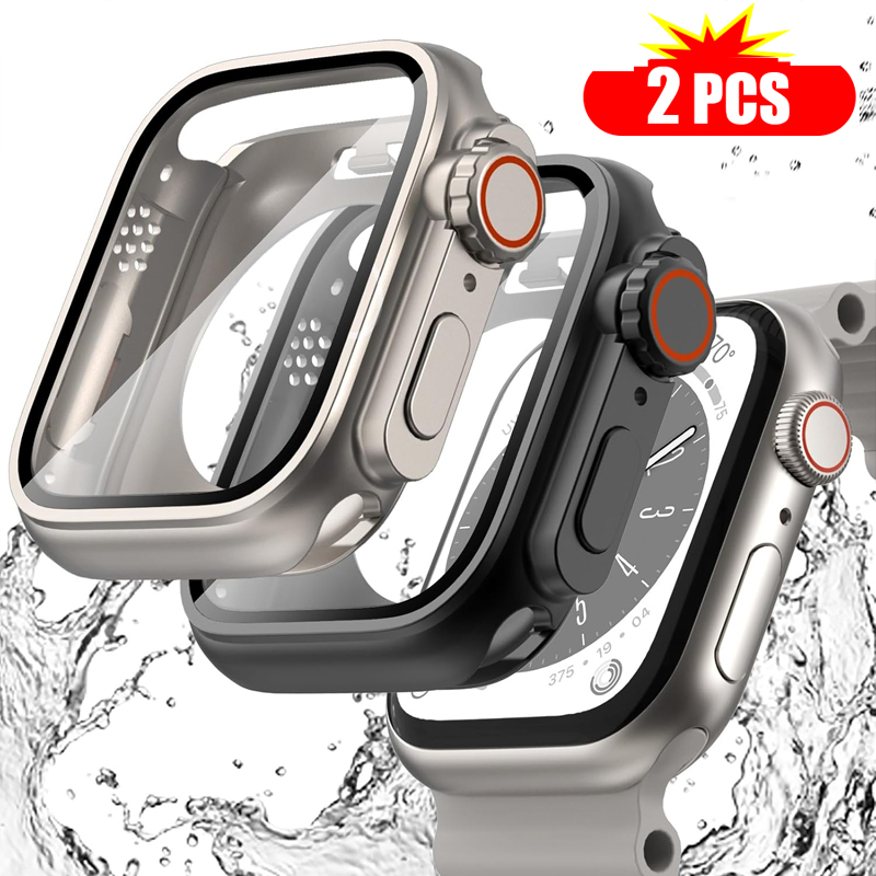 Apple Smartwatch Accessories - 2 pezzi di vetro temperato +