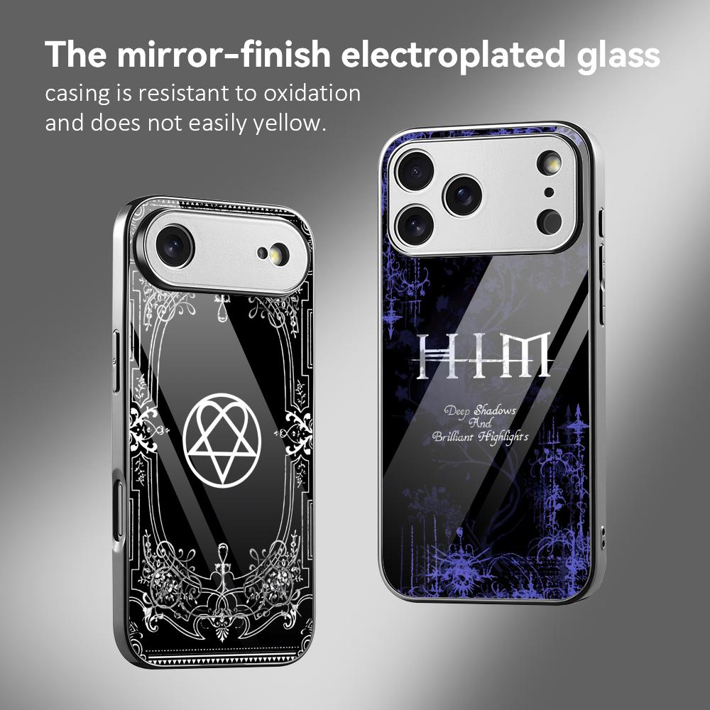 Apple Iphone 16 - Custodia per telefono ROCK Band H-HIM