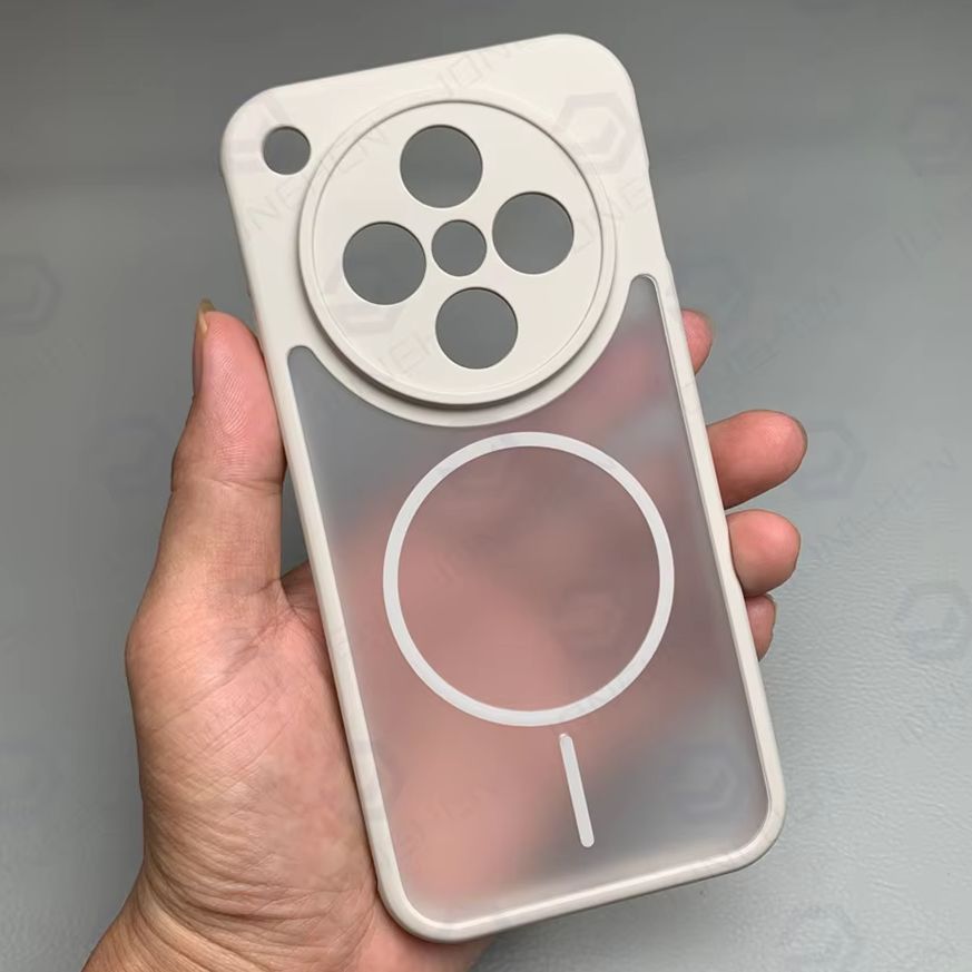 Oppo Find X8 - Custodia protettiva ibrida traslucida antiurto con