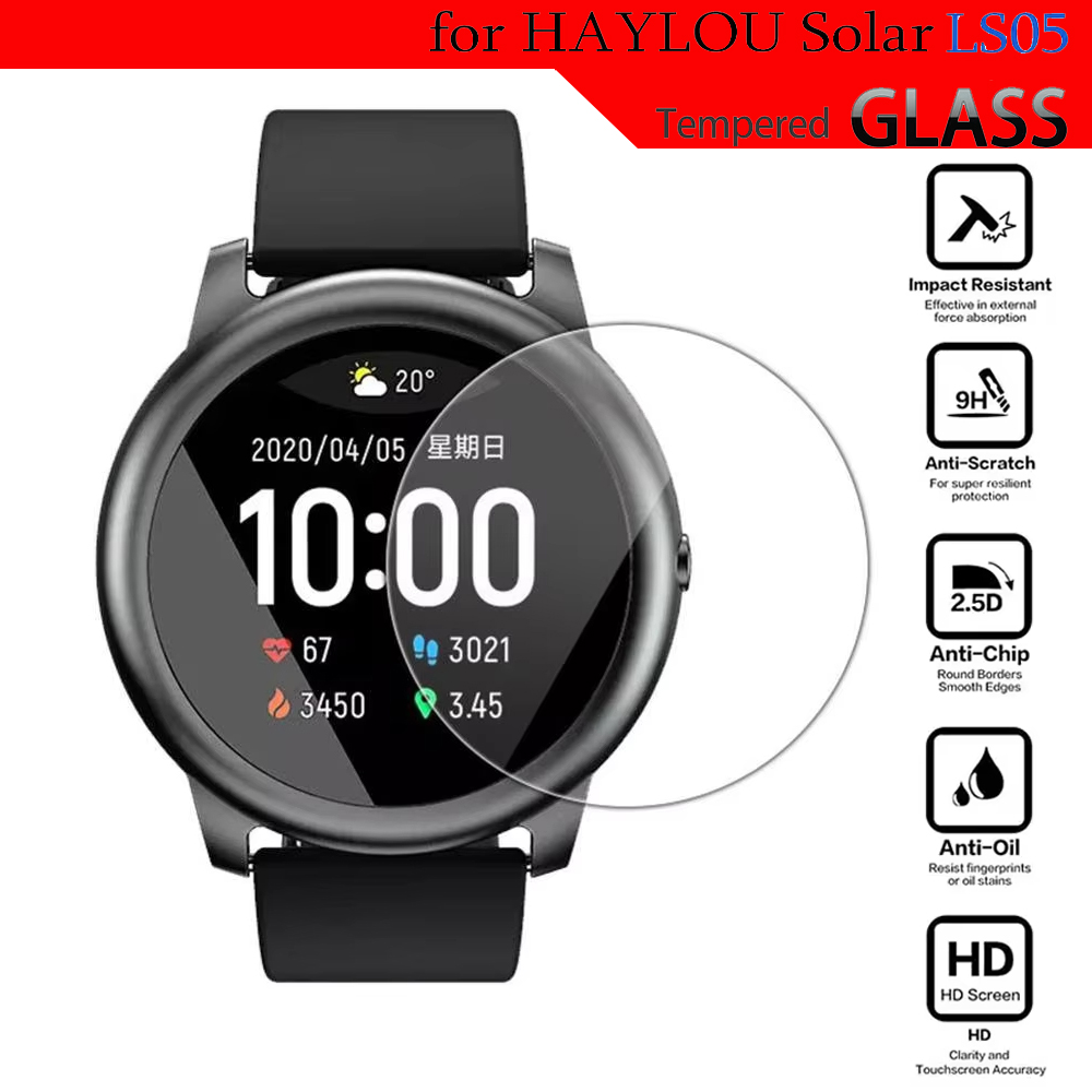 Smart Watch Accessories - Vetro temperato per HayLou Solar LS05