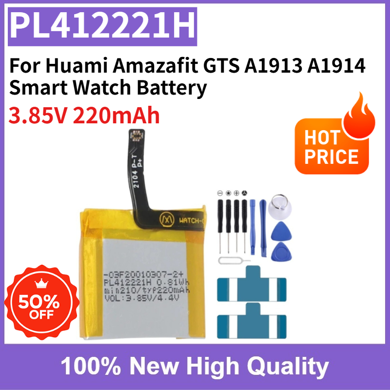 Smartwatch A1914 - PL412221H 3.85V 220mAh Batteria sostituibile ad