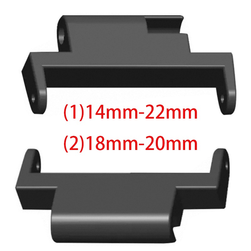Watch Band Connector - 2 Pezzi Adattatori a Sgancio Rapido