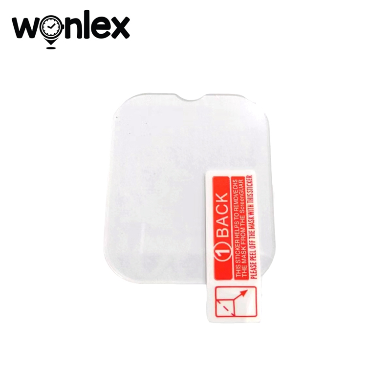 Android Smartwatch Accessories - Wonlex 1pc Pellicola salvaschermo temperata per