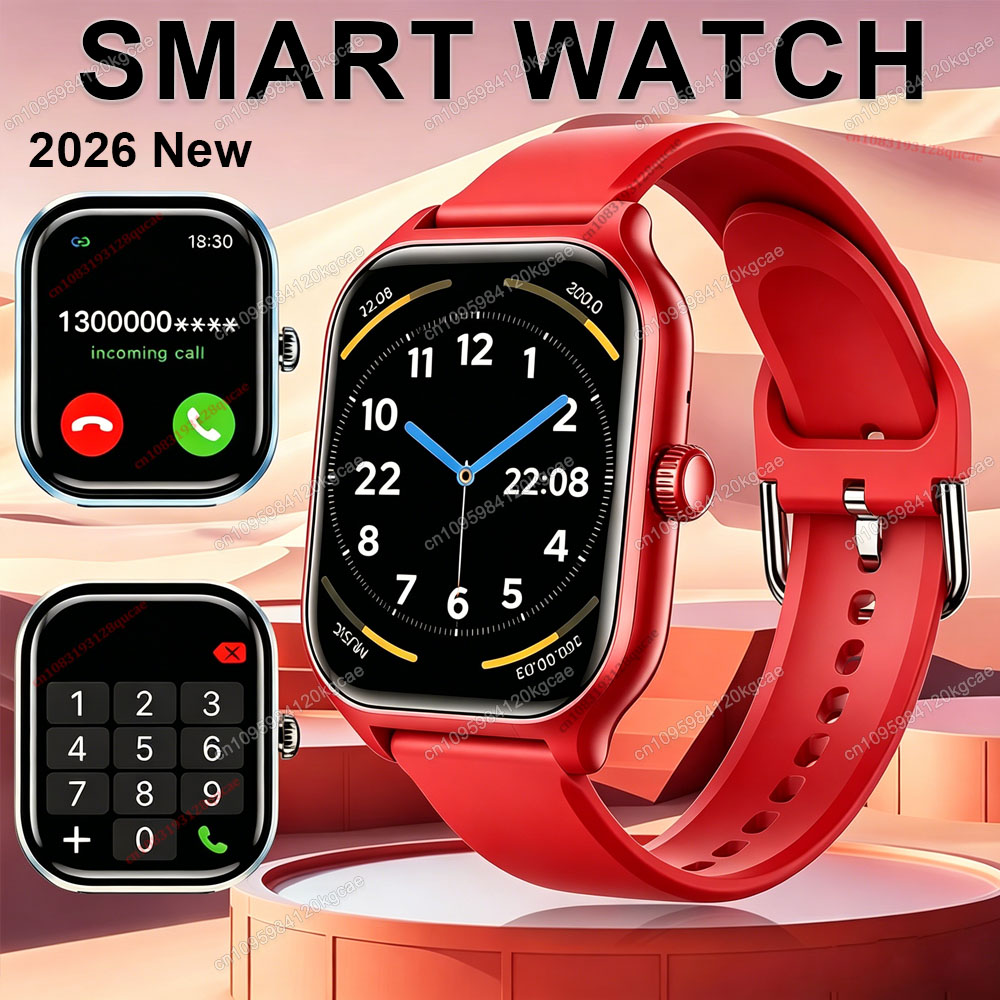 Smartwatch X12 - Nuovo Smartwatch 2026 con Chiamate Bluetooth,