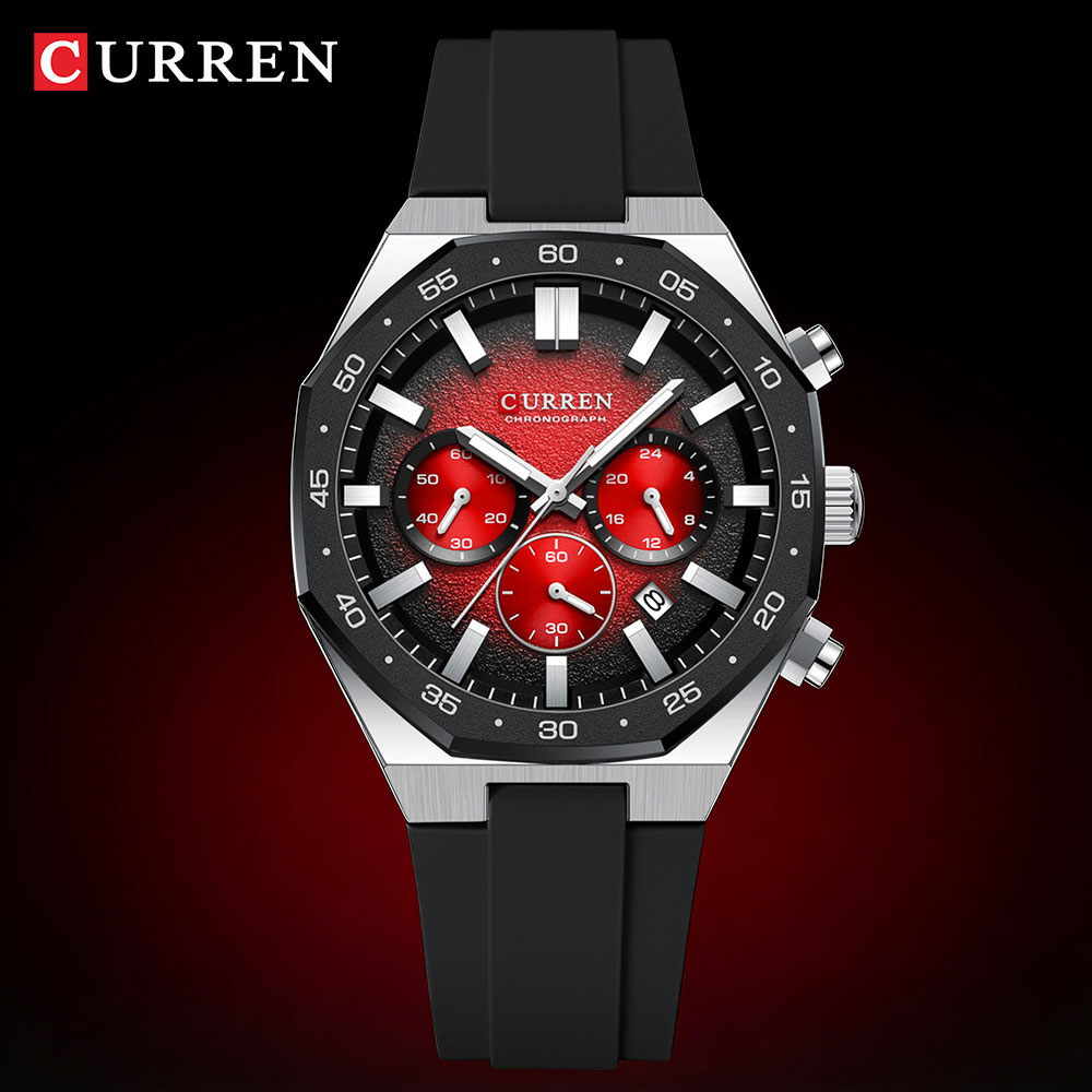 Accessories With Watch - CURREN Orologio Sportivo da Uomo alla