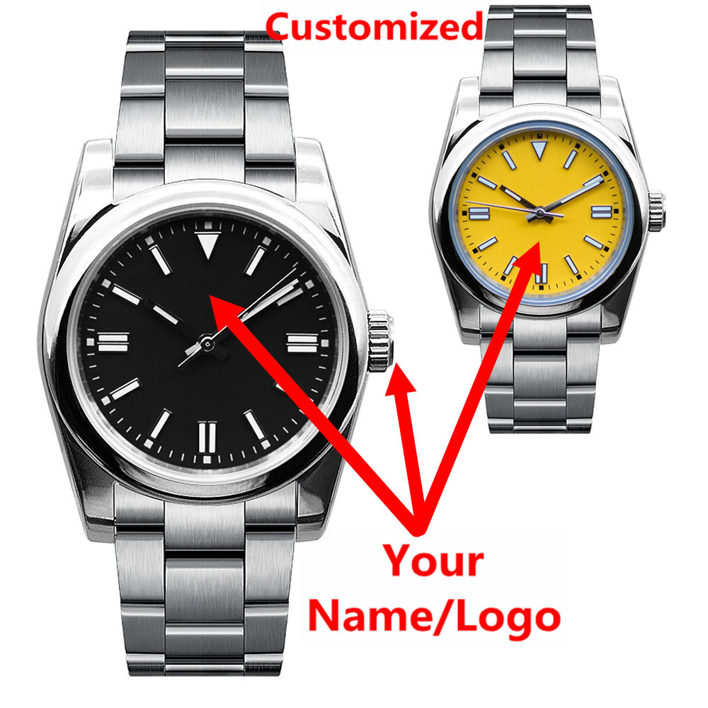 Accessories With Watch - Orologio da uomo con logo personalizzato,