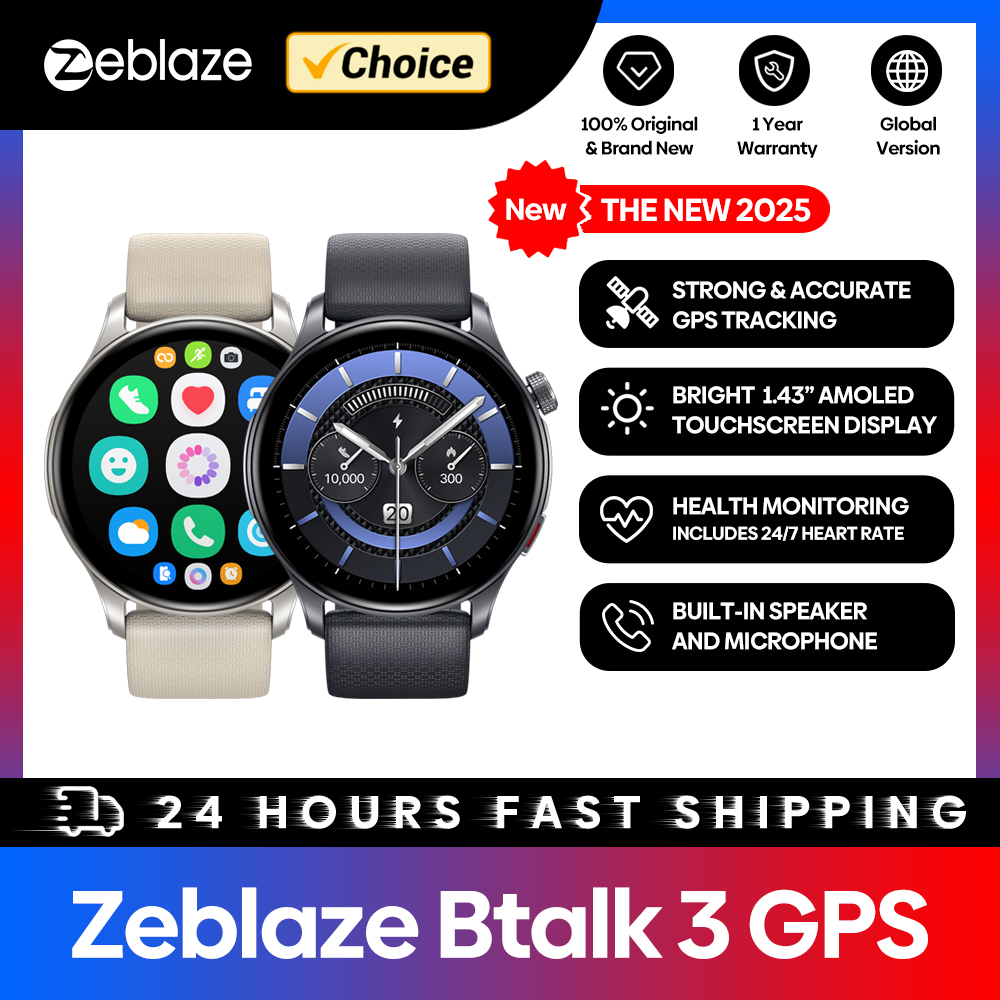 Smartwatch X - Nuovo Zeblaze Btalk 3 GPS Smartwatch