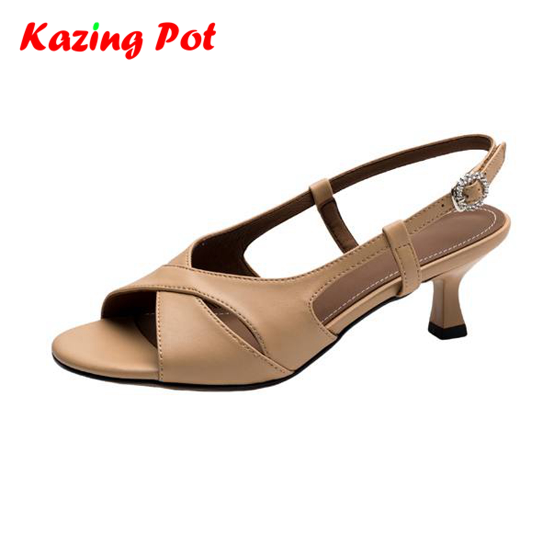 Leather Classic Strap - Sandali da Donna Krazing Pot Basic