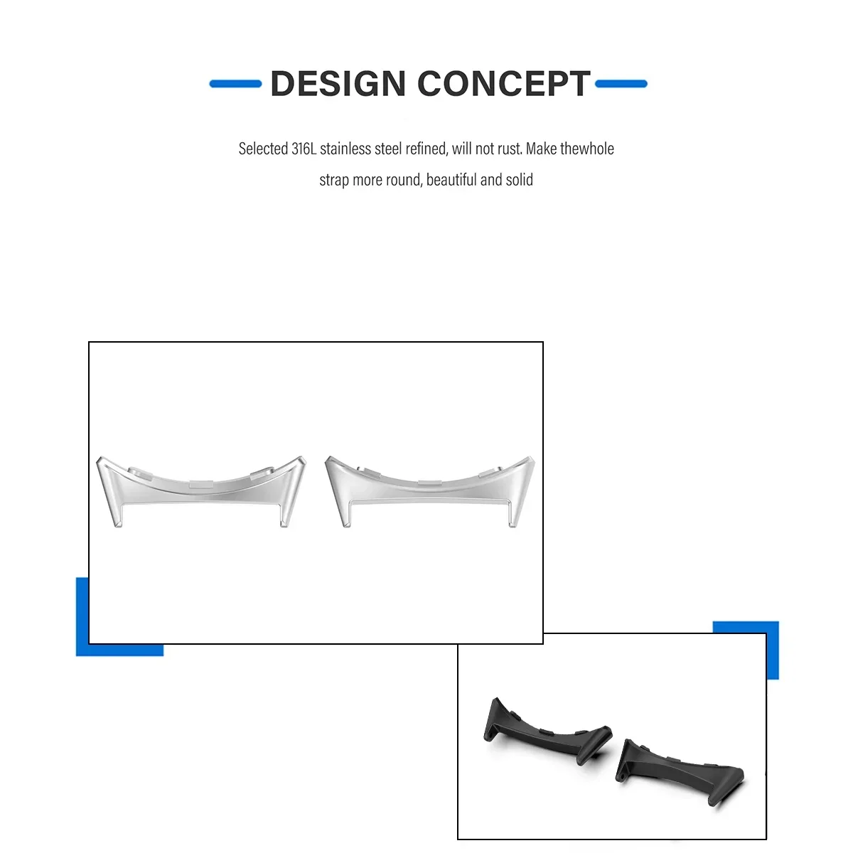 Adattatore connettore cinturin - Smartwatch Straps & Accessories recensione e prezzo