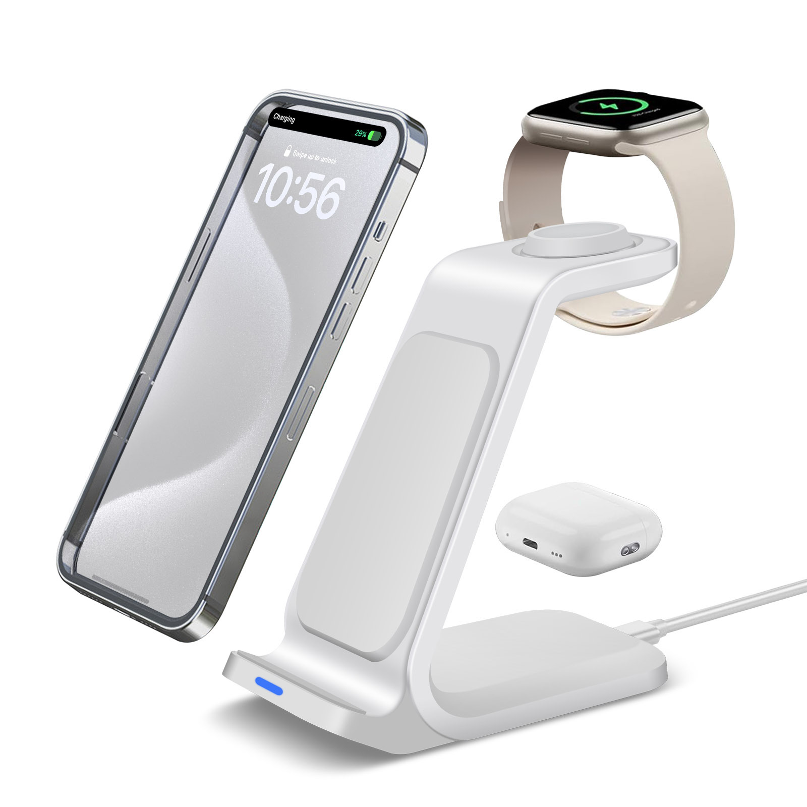 Stazione di ricarica 3 in 1 pe - Smartwatch X recensione e prezzo