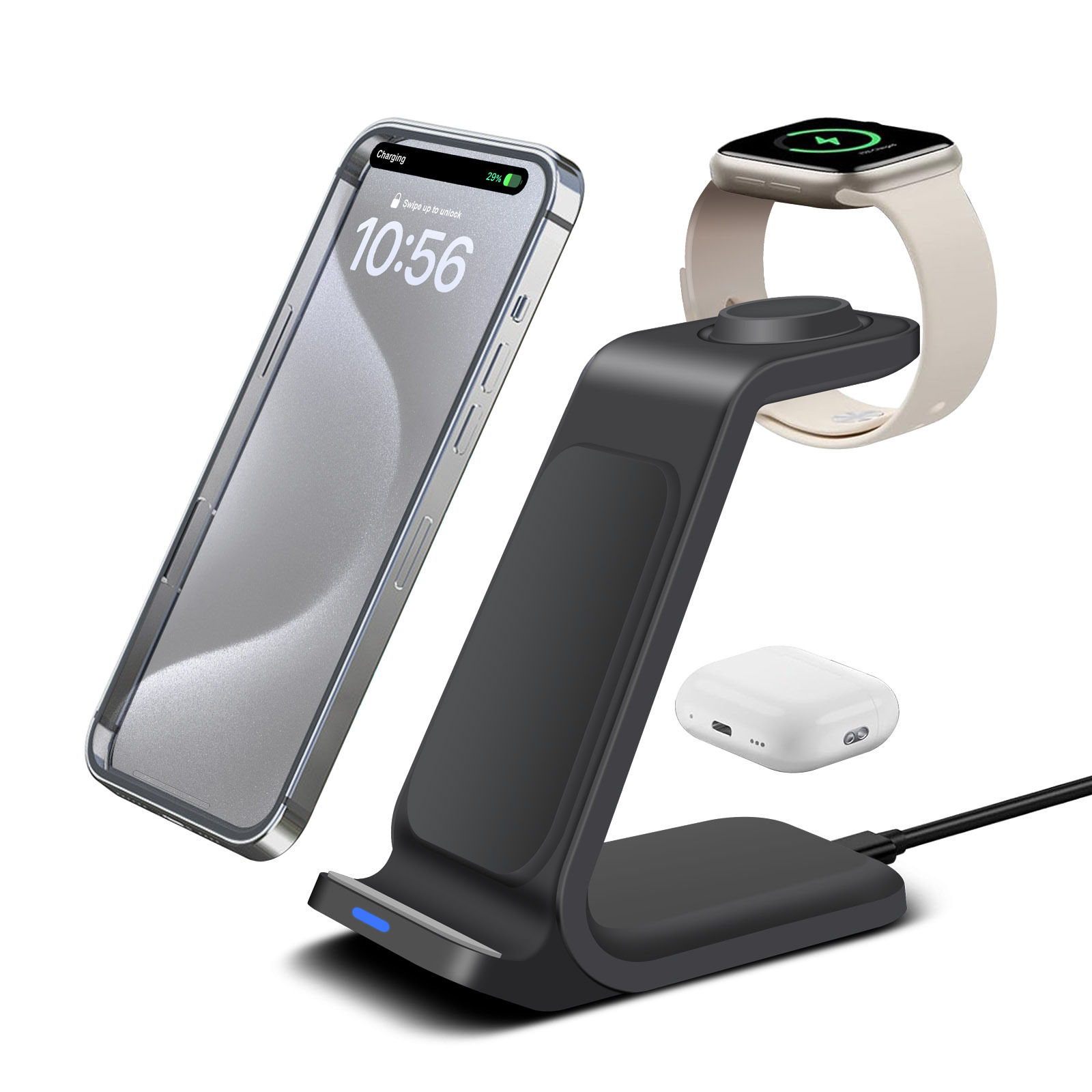 Stazione di ricarica 3 in 1 pe - Smartwatch X recensione e prezzo