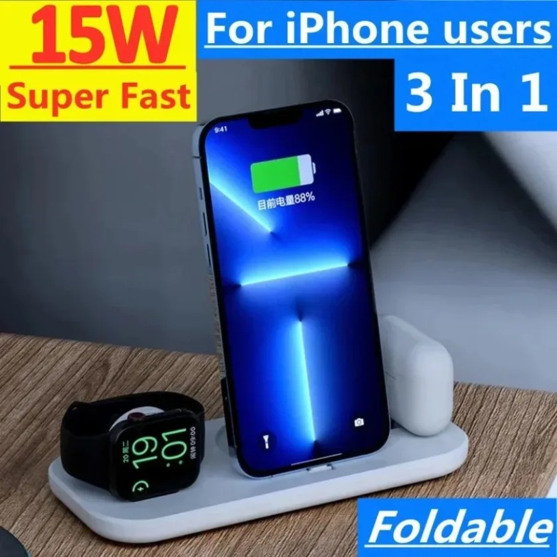 Caricatore wireless 3 in 1 per - Smartwatch X12 recensione e prezzo