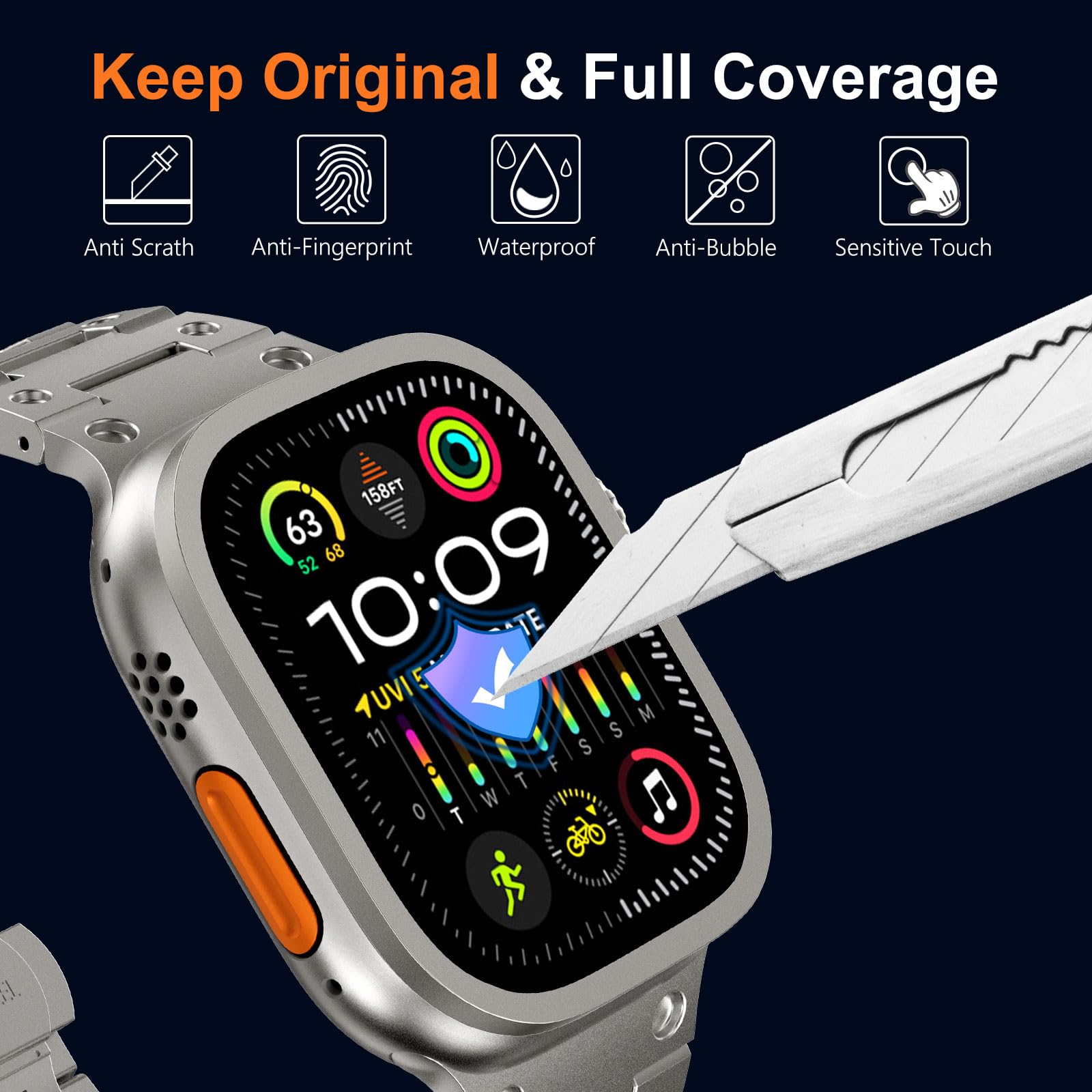 Vetro temperato per Apple Watc - Apple Smartwatch Accessories recensione e prezzo
