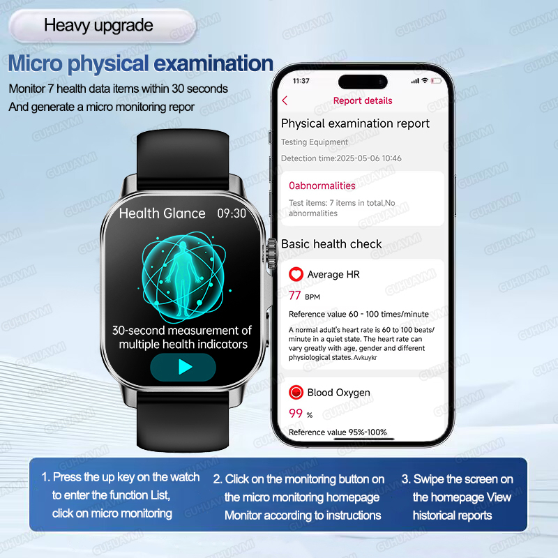 Nuovo Smartwatch per la Salute - Android Smartwatch Accessories recensione e prezzo