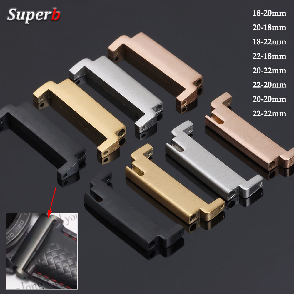 1 paio di adattatori per cintu - Watch Band Connector recensione e prezzo