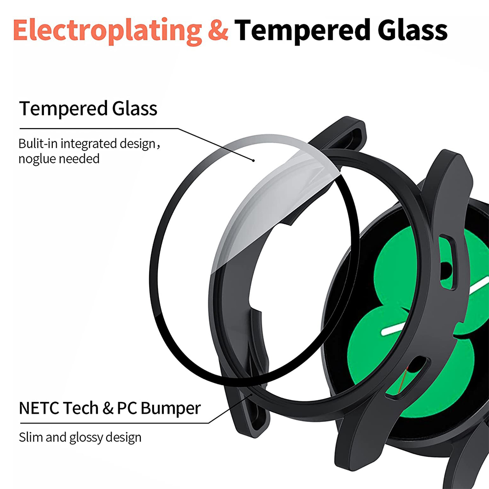 Cover in Vetro Temperato e PC  - Accessories For Galaxy Watch 5 recensione e prezzo