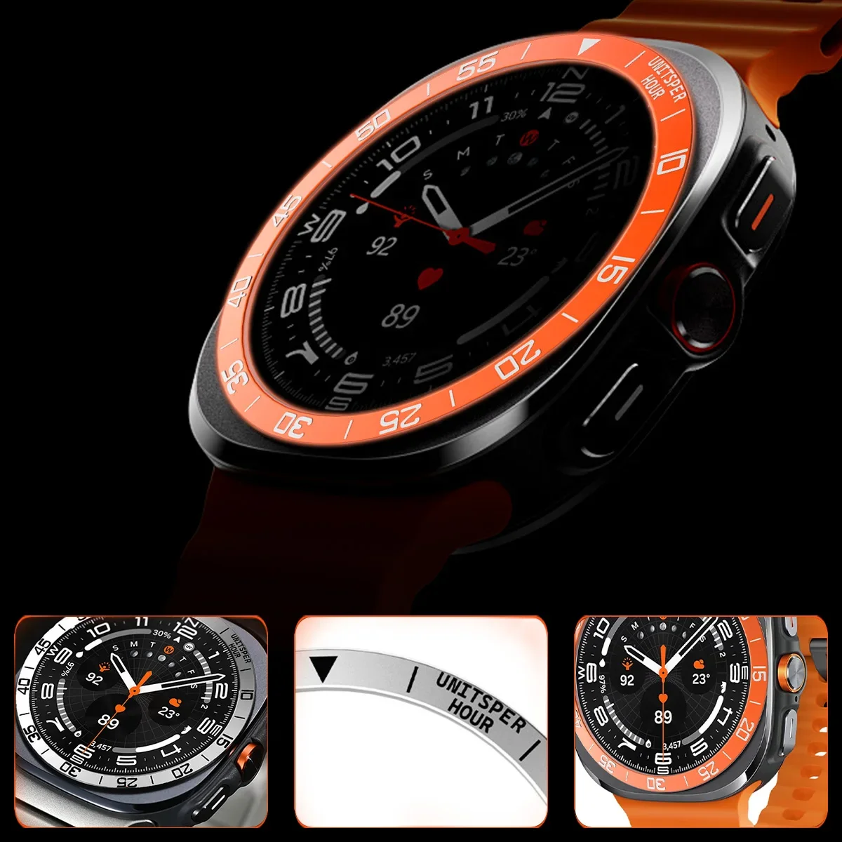 Custodia con anello per caston - Android Smartwatch Accessories recensione e prezzo