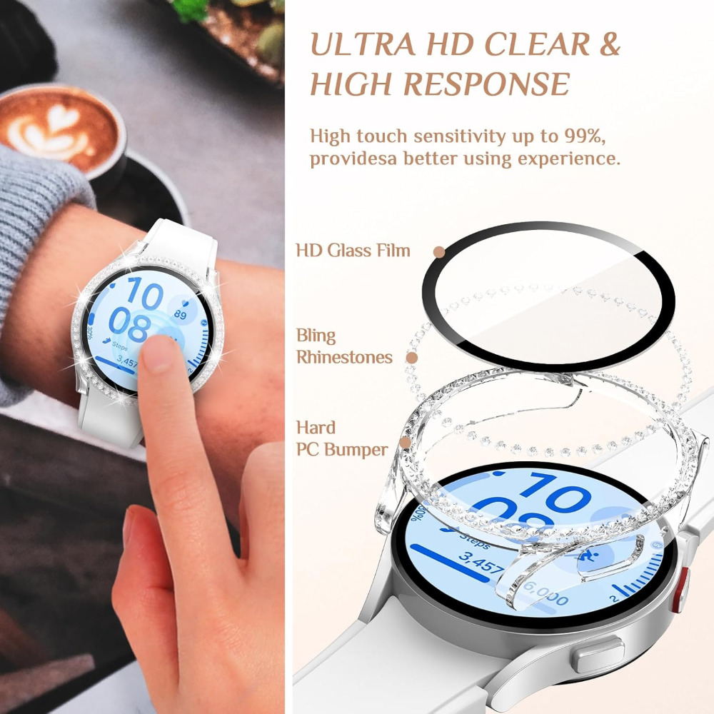 Custodia Bling per Samsung Gal - Accessories For Galaxy Watch 5 recensione e prezzo