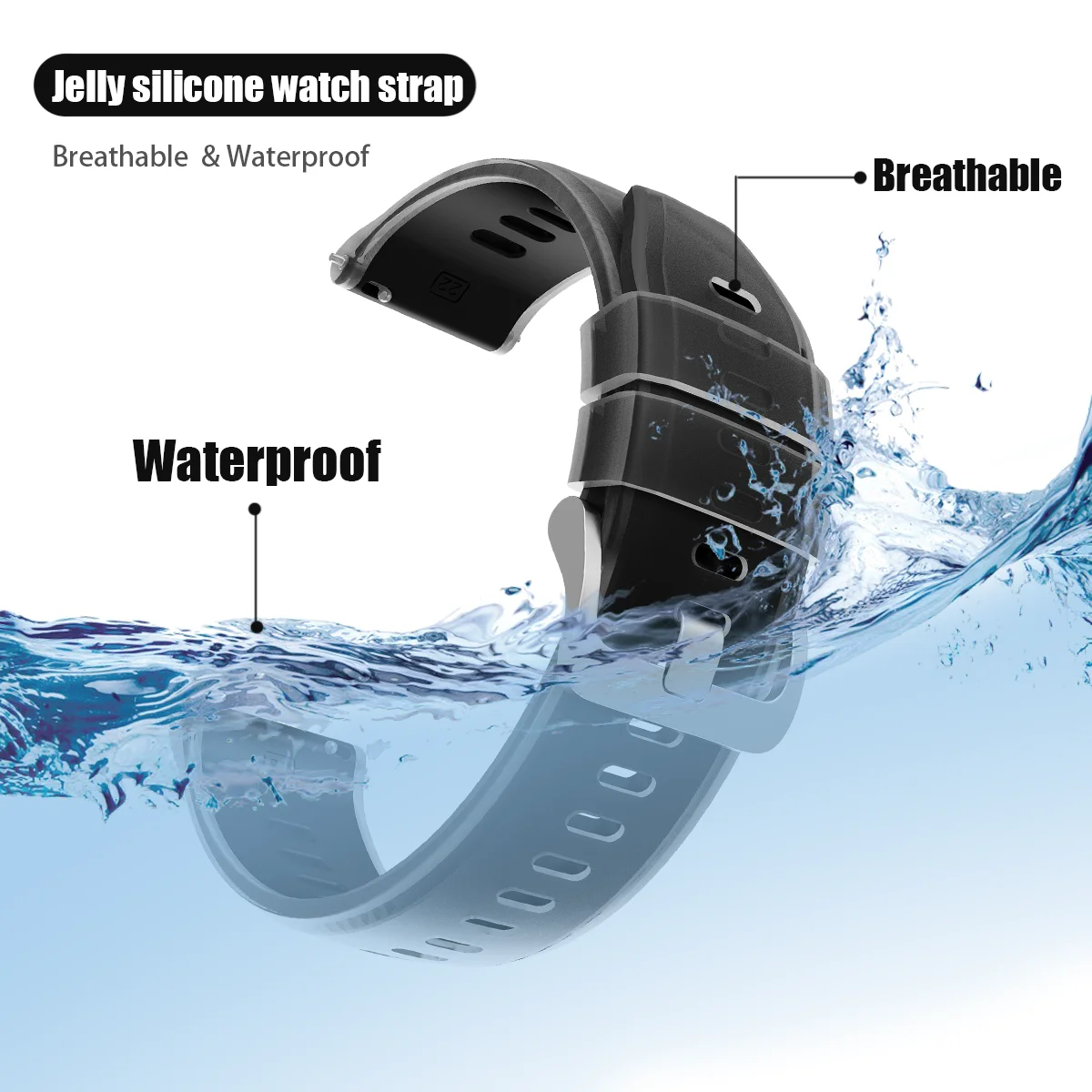 Cinturino in silicone trasluci - Xiaomi Smartwatch S3 Accessories recensione e prezzo