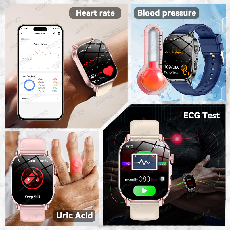 GUHUAVMI 2026 Nuovo Smartwatch - Android Smartwatch Accessories recensione e prezzo