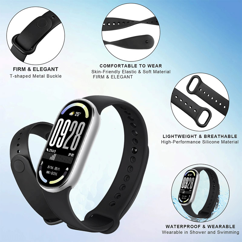 Cinturino in silicone + custod - Silicone Band Replacement recensione e prezzo