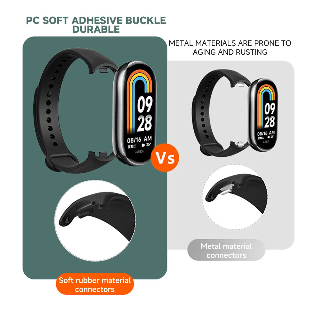 Cinturino per Xiaomi Mi Band 9 - Silicone Band Replacement recensione e prezzo
