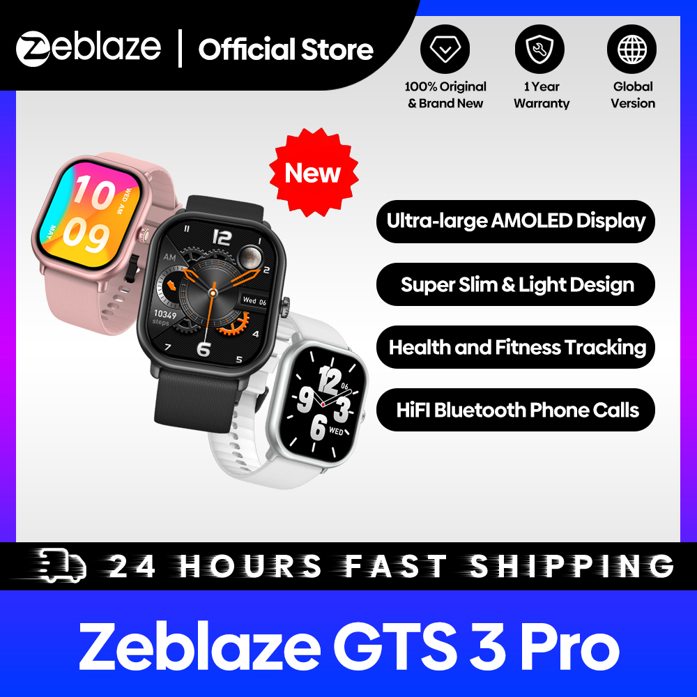 Nuovo Zeblaze GTS 3 Pro Chiama - Smartwatch X12 recensione e prezzo