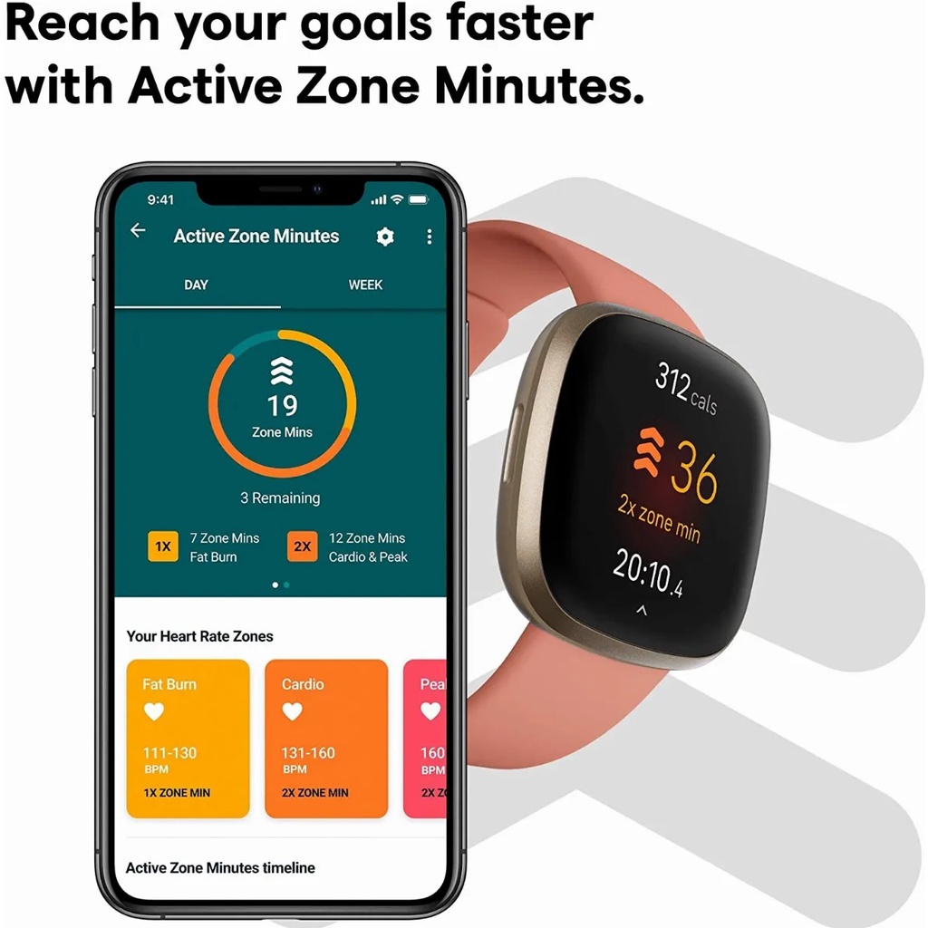 Fitbit Versa 3 Smartwatch Moti - Smartwatch X recensione e prezzo