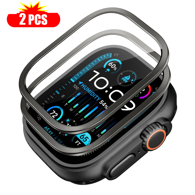 2 pezzi di vetro temperato per - Smartwatch Straps & Accessories recensione e prezzo
